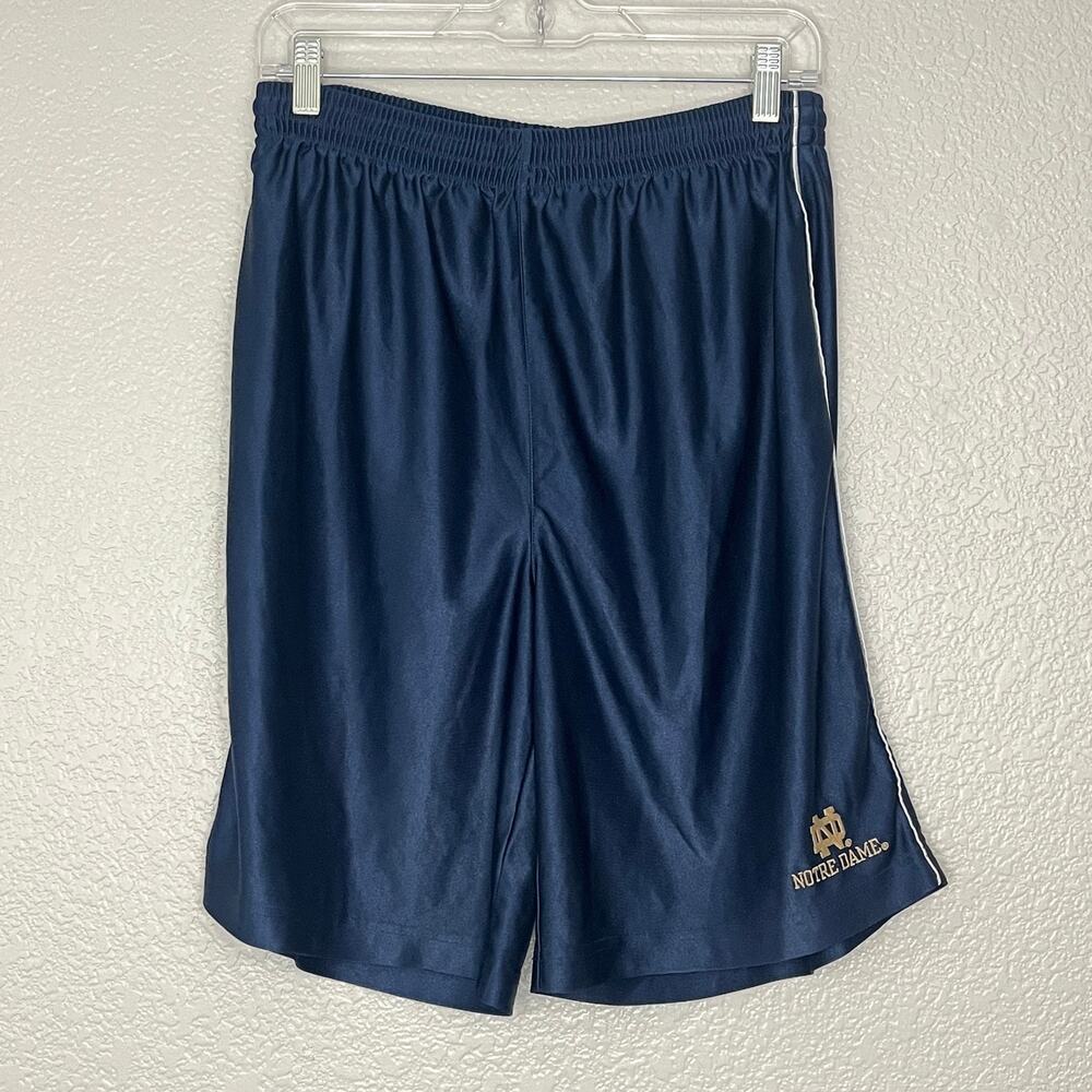 Notre Dame Basketball Shorts XL Blue Drawstring Athletic Shorts